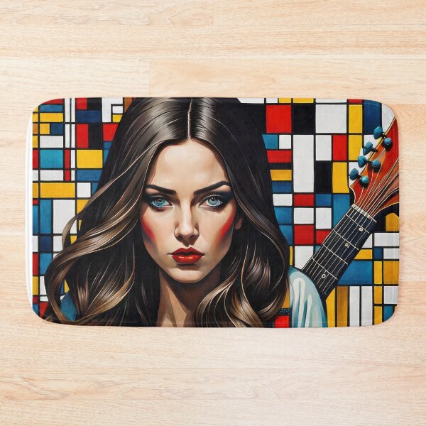 Item preview, Girl and guitar designed and sold by filusattila.