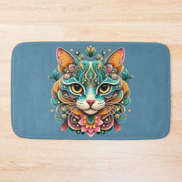 Item preview, Modern Futuristic Cat  designed and sold by MyTshirtArt.