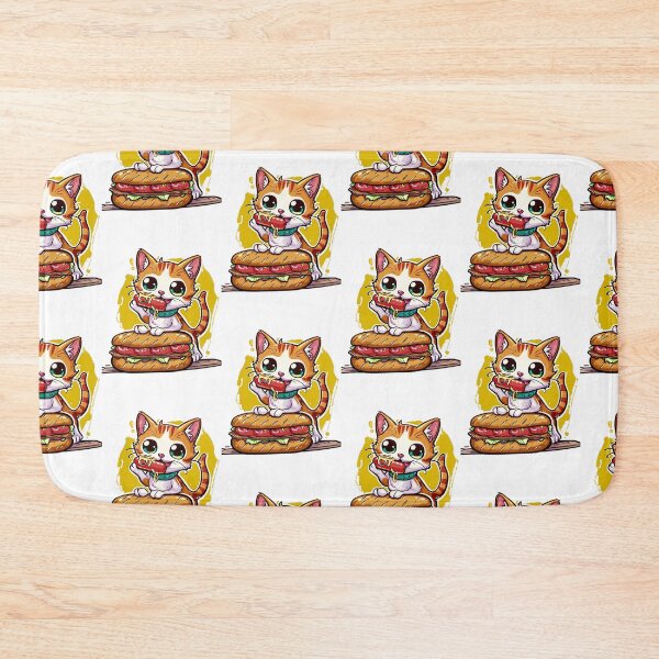 Item preview, Snack Time Shenanigans: Cat Meets Hotdog designed and sold by defencepalaces.