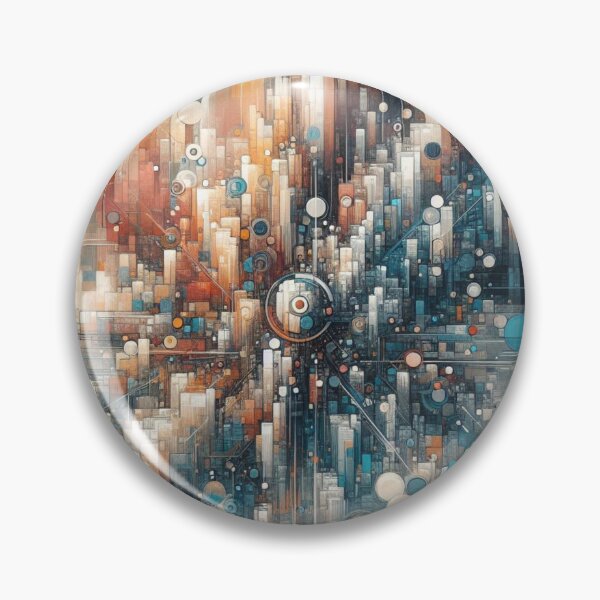 Item preview, Geometric splashes of water. designed and sold by Lyavalio.