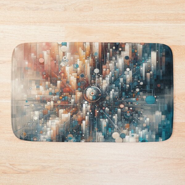 Item preview, Geometric splashes of water. designed and sold by Lyavalio.
