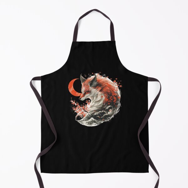 Item preview, Kitsune Japanese Kami Inari Nine-Tailed Fox Fox Spirit Yokai designed and sold by enjoytheshirt.