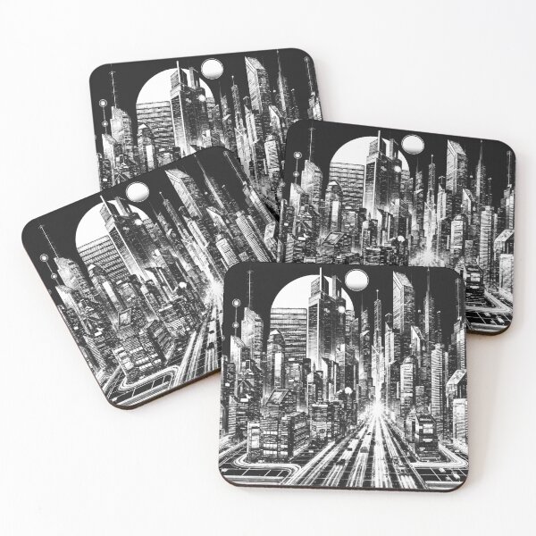 Item preview, Monochromatic Dreamscape: Urban Elegance designed and sold by Xerezia.