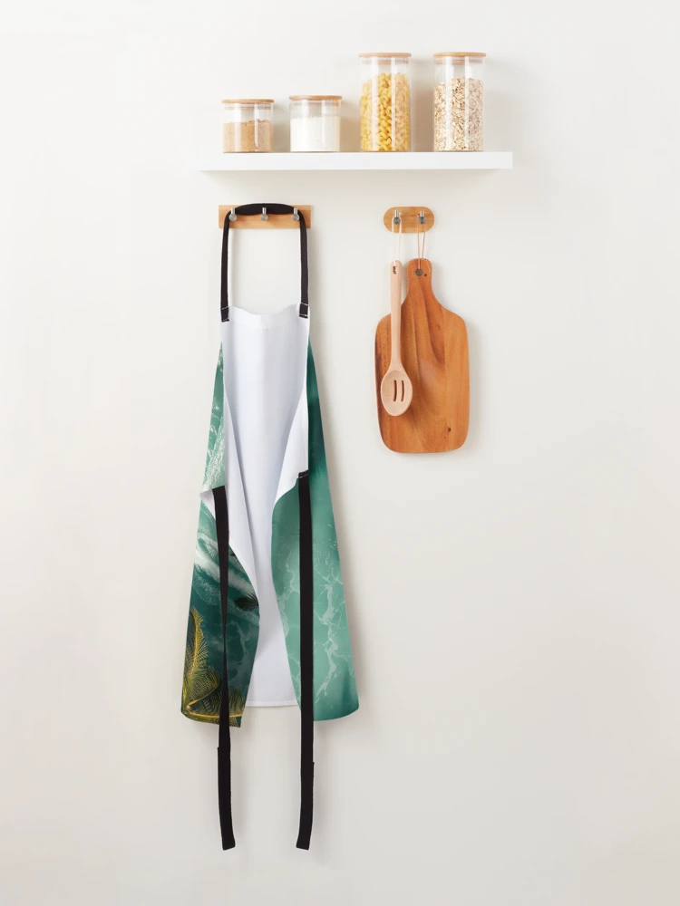 Thumbnail 2 of 6, Apron, Let’s Ride designed and sold by DreamerBot.
