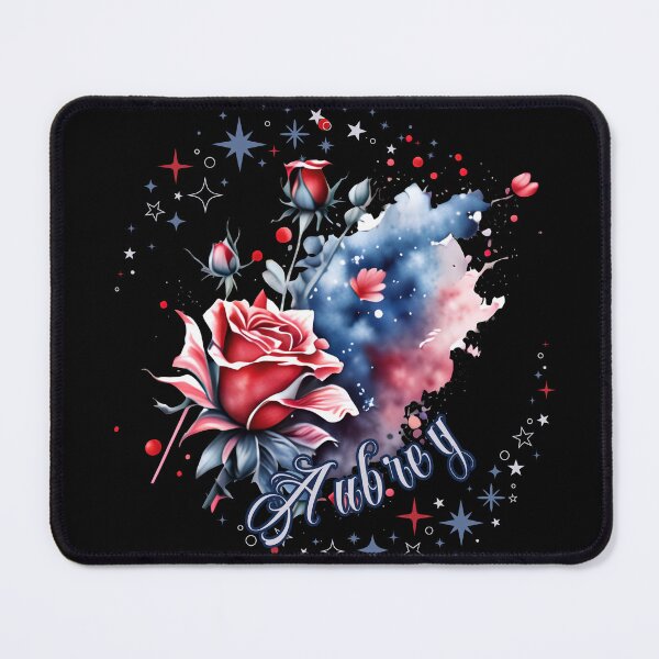 Item preview, The name Aubrey among the roses designed and sold by LuckyFamily.