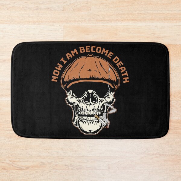 Item preview, Now I Am Become Death Quote - Oppenheimer Skull designed and sold by InkyGenies.