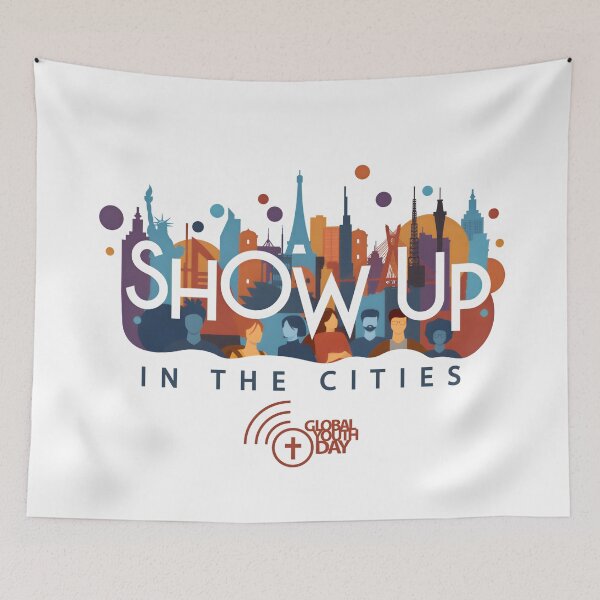 Item preview, Global Youth Day - Adventist - Show up in the cities designed and sold by vinxChosen.