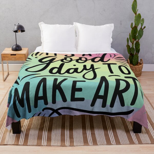 Item preview, It's a Good Day To Make Art designed and sold by bihtti.