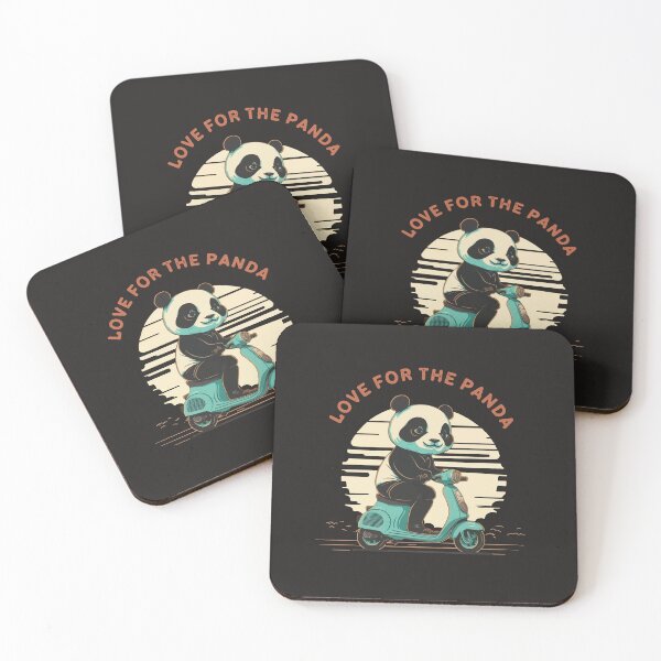 Item preview, Cool T-shirt with adorable Panda 'LOVE FOR THE PANDA' designed and sold by Gadget80.