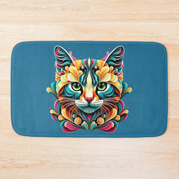 Item preview, Modern Futuristic Cat  designed and sold by MyTshirtArt.