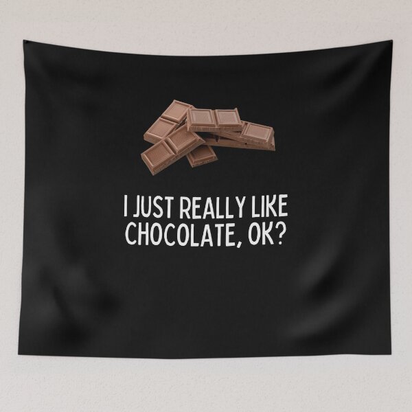 Item preview, I Just Really Like Chocolate Funny Chocolate Lover Gift designed and sold by lou731.