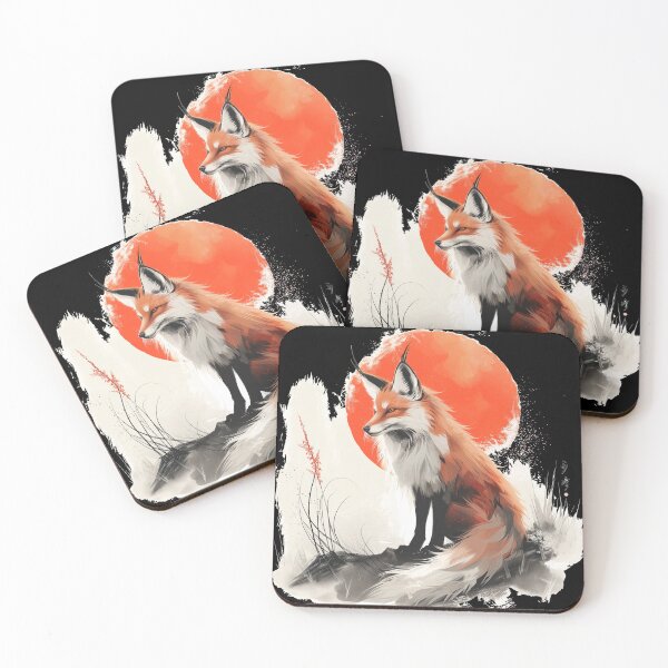 Item preview, Kitsune Japanese Kami Inari Nine-Tailed Fox Fox Spirit Yokai designed and sold by enjoytheshirt.
