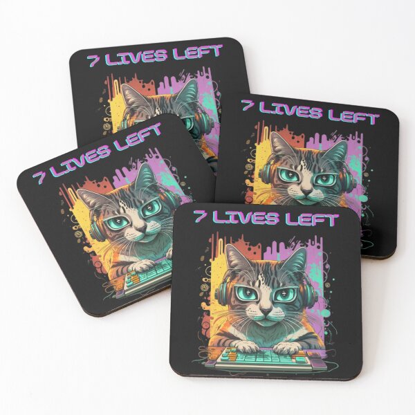 Item preview, 7 Lives left designed and sold by PeaceeandLovee.