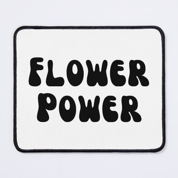Item preview, Flower Power hippie slogan movement designed and sold by SimplyMots.