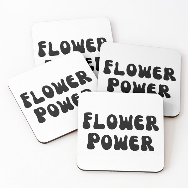 Item preview, Flower Power hippie slogan movement designed and sold by SimplyMots.