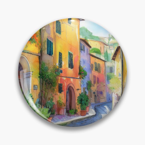 Item preview, Diseño de ilustraciones de Sweet Italian Village Nemi designed and sold by MakeInShop.