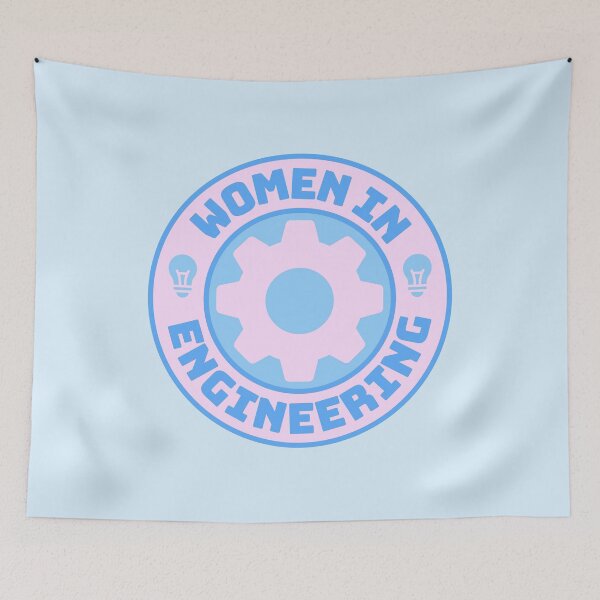 Item preview, Women In Engineering Badge designed and sold by PMCreative.