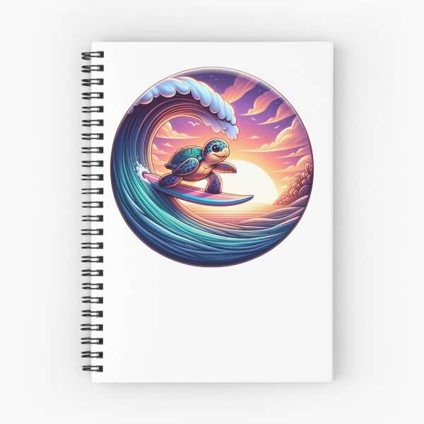 Item preview, Turtle Surfing | Turtle | Surf | Retro Surf Design designed and sold by ShopCoolStop.