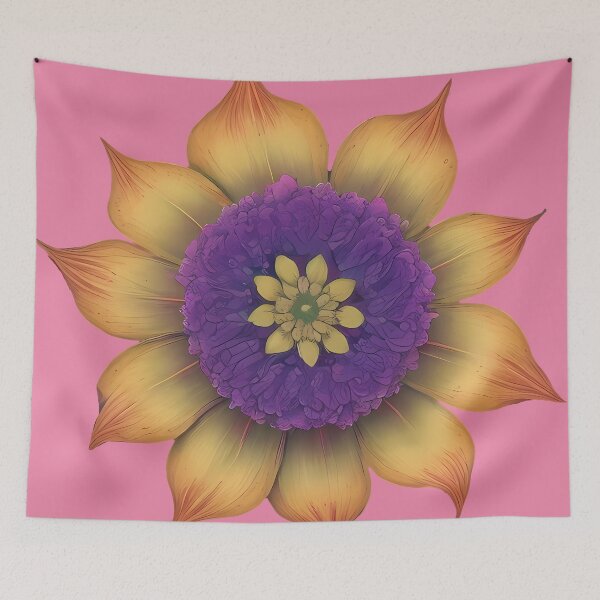 Item preview, Magic Flower - Fantasy Floral Painting designed and sold by MadnessEnvelope.