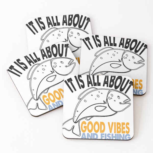 Aperçu de l'œuvre It is all about good vibes and fishing a trout créée et vendue par ImagineYourART ⭐️⭐️⭐️⭐️⭐️.