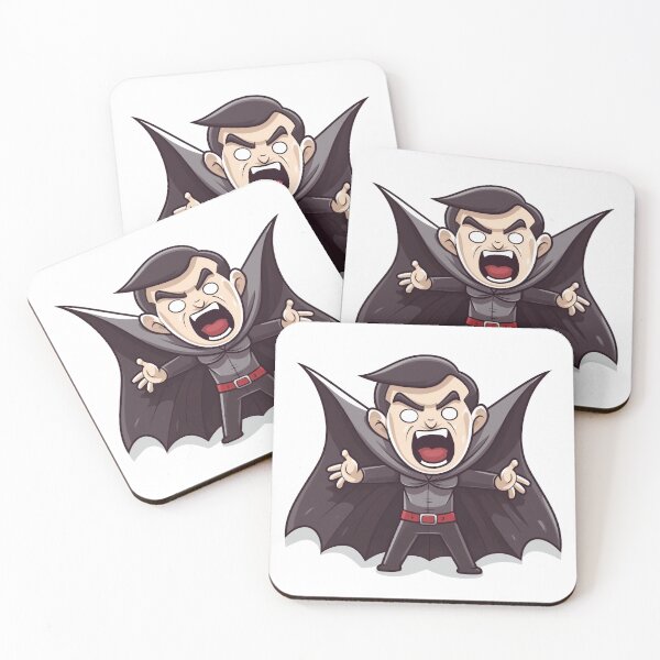 Item preview, Cartoon vampire with cape designed and sold by earlgreysshoppe.