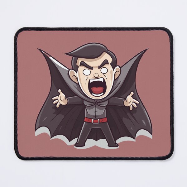 Item preview, Cartoon vampire with cape designed and sold by earlgreysshoppe.