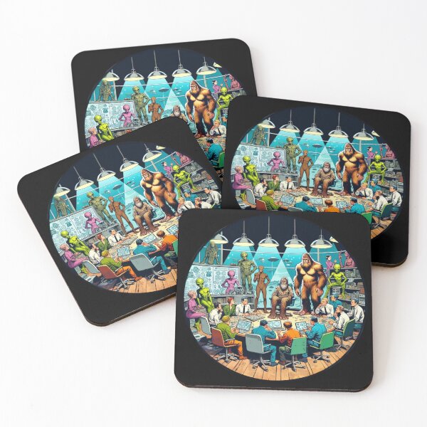 Item preview, Sharing Knowledge | Bigfoot And Aliens | Ufo | Believe designed and sold by ShopCoolStop.