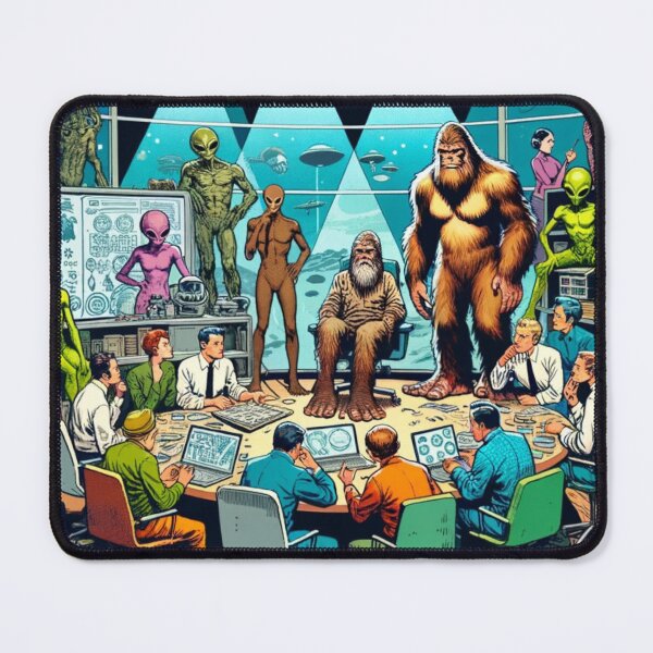 Item preview, Sharing Knowledge | Bigfoot And Aliens | Ufo | Believe designed and sold by ShopCoolStop.