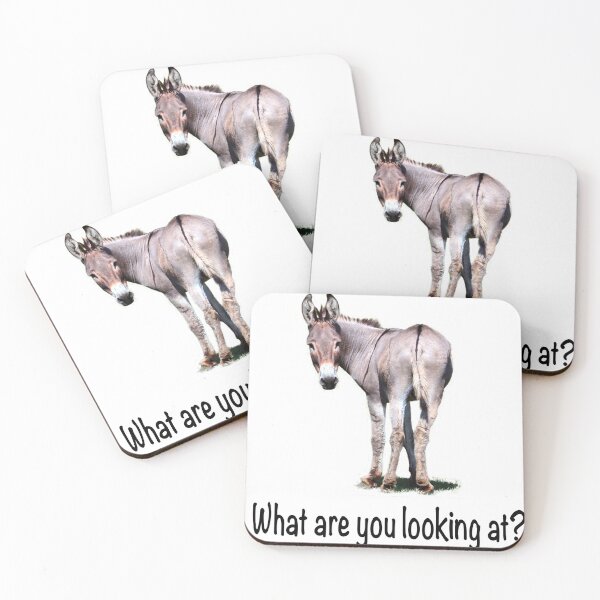 Item preview, Donkey Looking at you. designed and sold by Web Natural Designs.