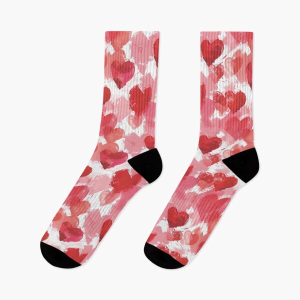 Item preview, Painted Hearts, Love Theme, Seamless Pattern designed and sold by patternicco.