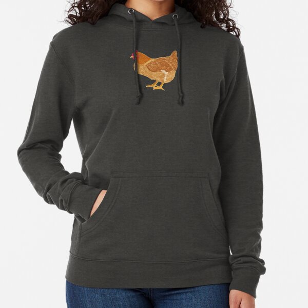 Happy Golden Hen Lightweight Hoodie