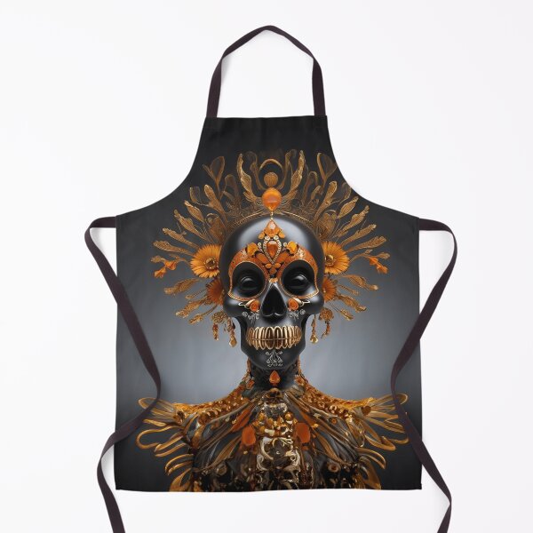 Item preview, Elegant gorgeous La Calavera Catrina, Lady of the afterlife, the Elegant Skull designed and sold by Fantasymachine.