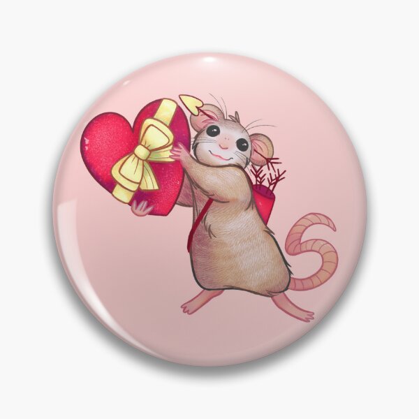Item preview, Mouse Cupid Valentine designed and sold by Strudelbee.