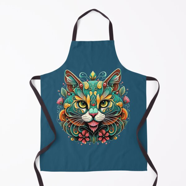Item preview, Modern Futuristic Cat designed and sold by MyTshirtArt.