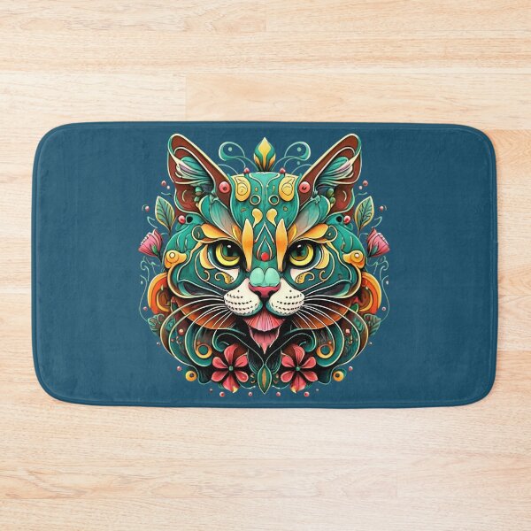 Item preview, Modern Futuristic Cat  designed and sold by MyTshirtArt.