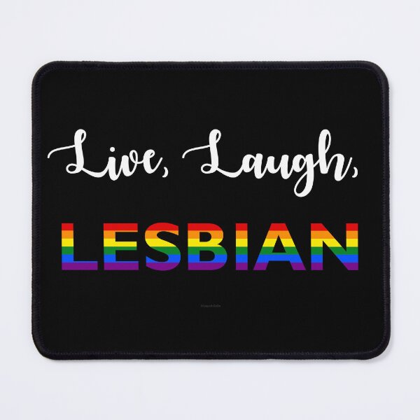 Item preview, Live, Laugh, Lesbian designed and sold by Logo-A-GoGo.