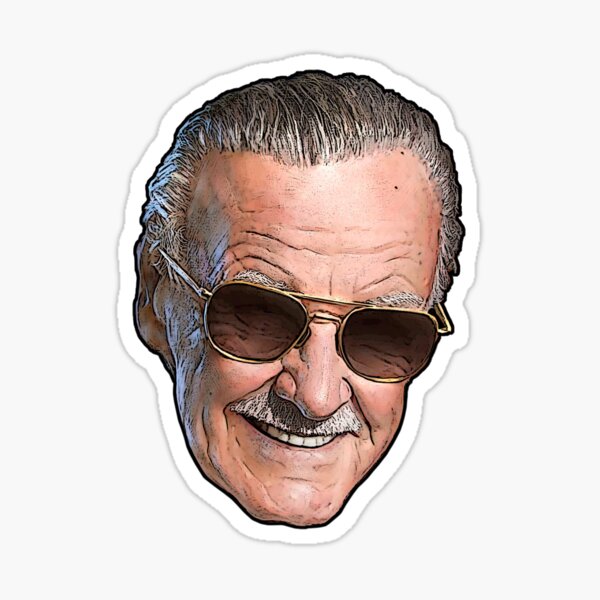 Stan Lee Sticker