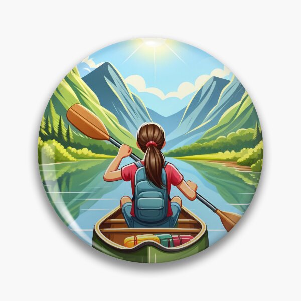 Item preview, Canoe Journey in Paradise designed and sold by RobertMartinArt.