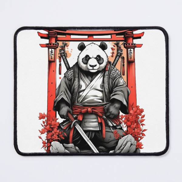 Item preview, panda at the Japanese tori gate designed and sold by Karaz's Animal Kingdom.
