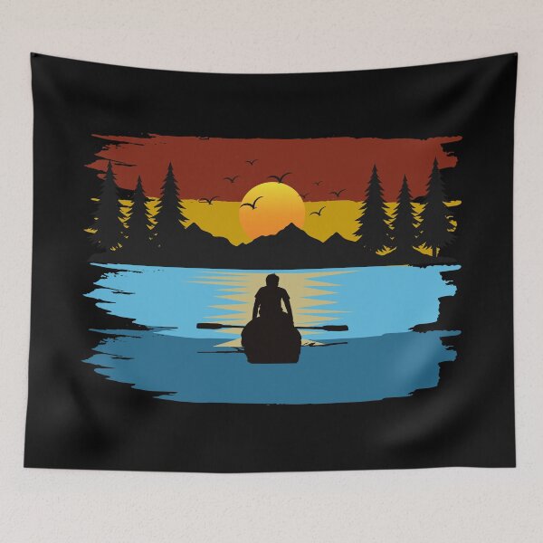Item preview, Kayak Forest and Mountains designed and sold by Blok45.