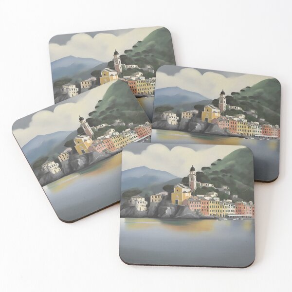 Item preview, Portofino Italy Graphic Design designed and sold by MakeInShop.