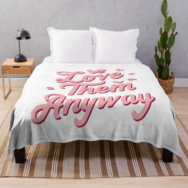 Item preview, Bible Verse Love Them Anyway! Pink Christian designed and sold by PMCreative.