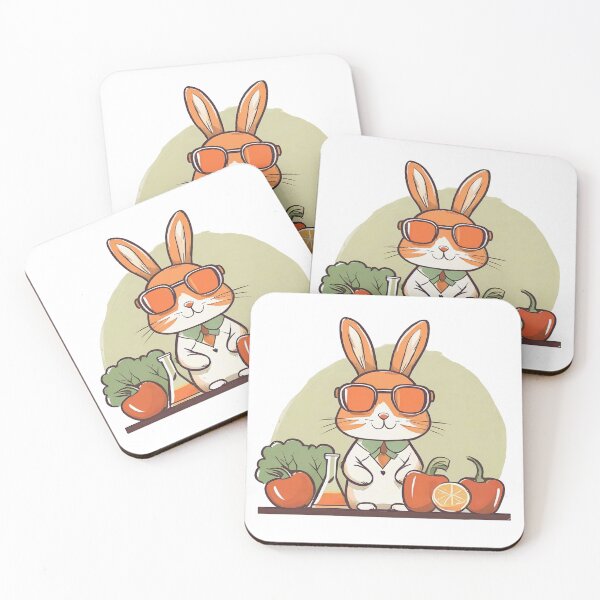 Item preview, Happy Rabbit Scientist designed and sold by omerfdln34.