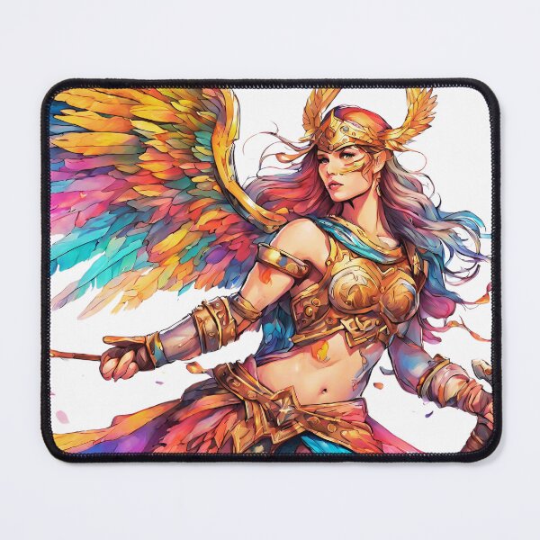Item preview, Destiny of War: Epic Portrait of a Viking Valkyrie designed and sold by Aurorartsprint.