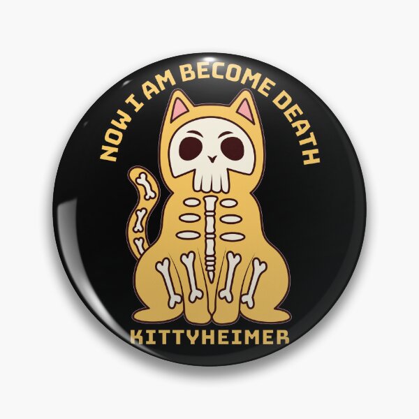 Item preview, Funny Oppenheimer Cat designed and sold by InkyGenies.
