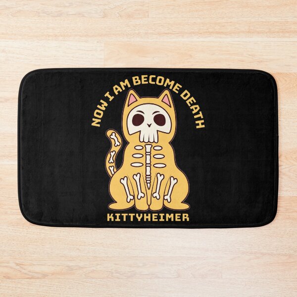 Item preview, Funny Oppenheimer Cat designed and sold by InkyGenies.