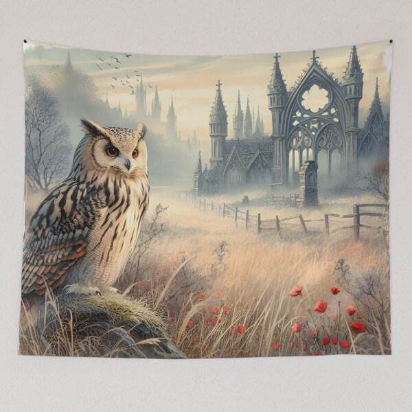 Item preview, Gothic Owl designed and sold by RubisLeaf.