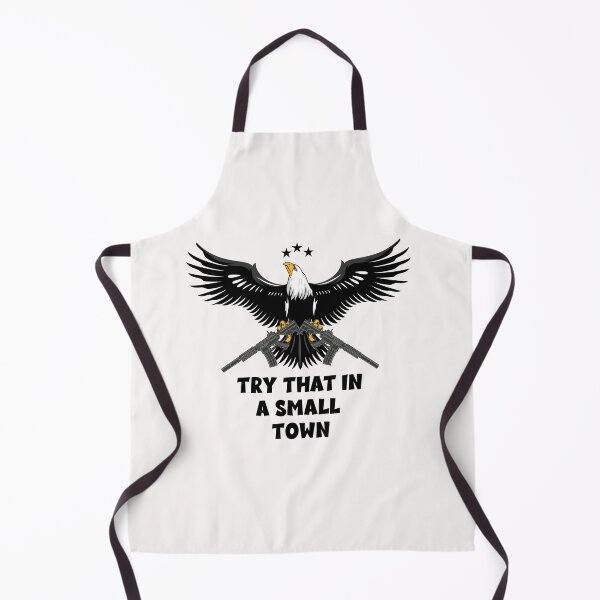 Item preview, Try that in a small town essential tshirt designed and sold by exponentialart.