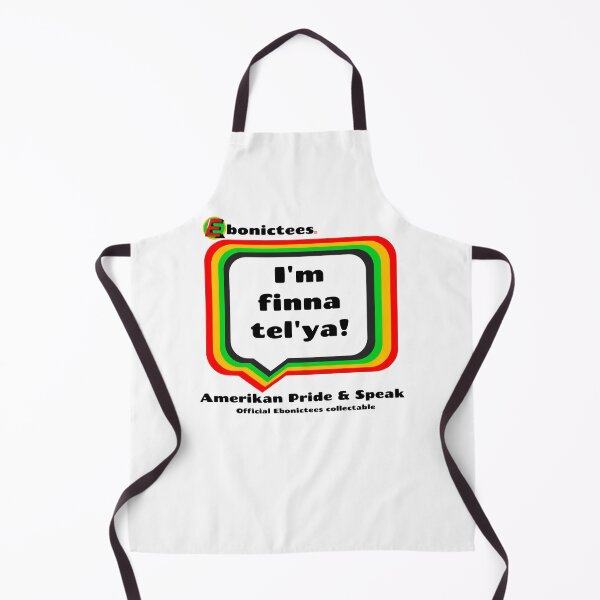 Item preview, I'm finna tel'ya! Ebonictees ebonic / aave phrase. designed and sold by Ebonictees.