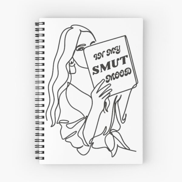 Item preview, In My Smut Mood, Dark Romance Quote  designed and sold by printmala.
